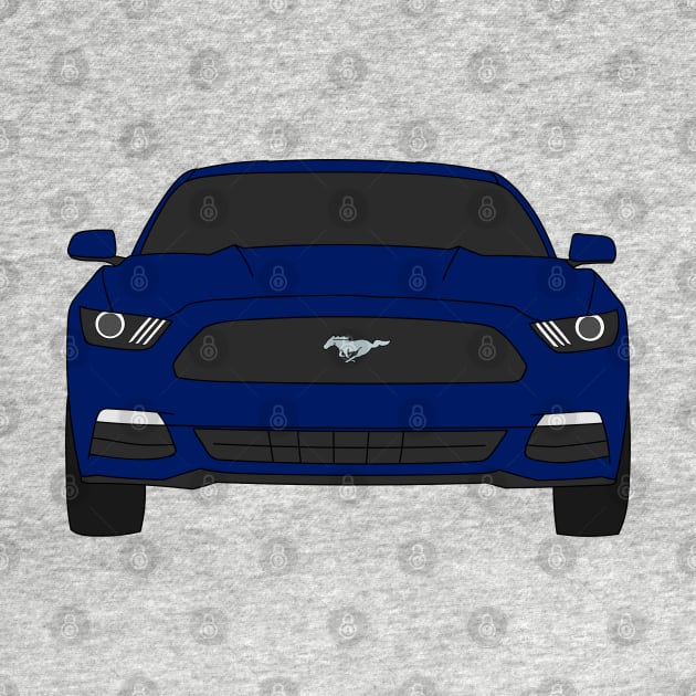 Ford Mustang Front End Deep Impact Blue by Jessimk